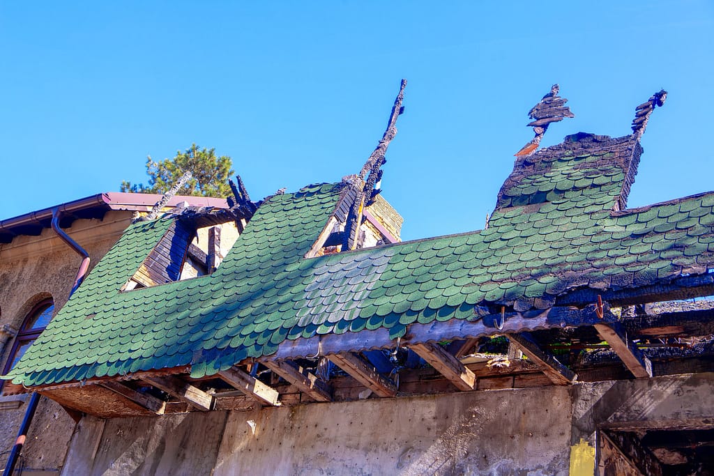 Ruined tile roof - Roofer in Howard County MD - Home Crafters Roofing & Contracting