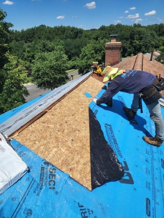 our team will begin building your roof replacement quickly and efficiently
